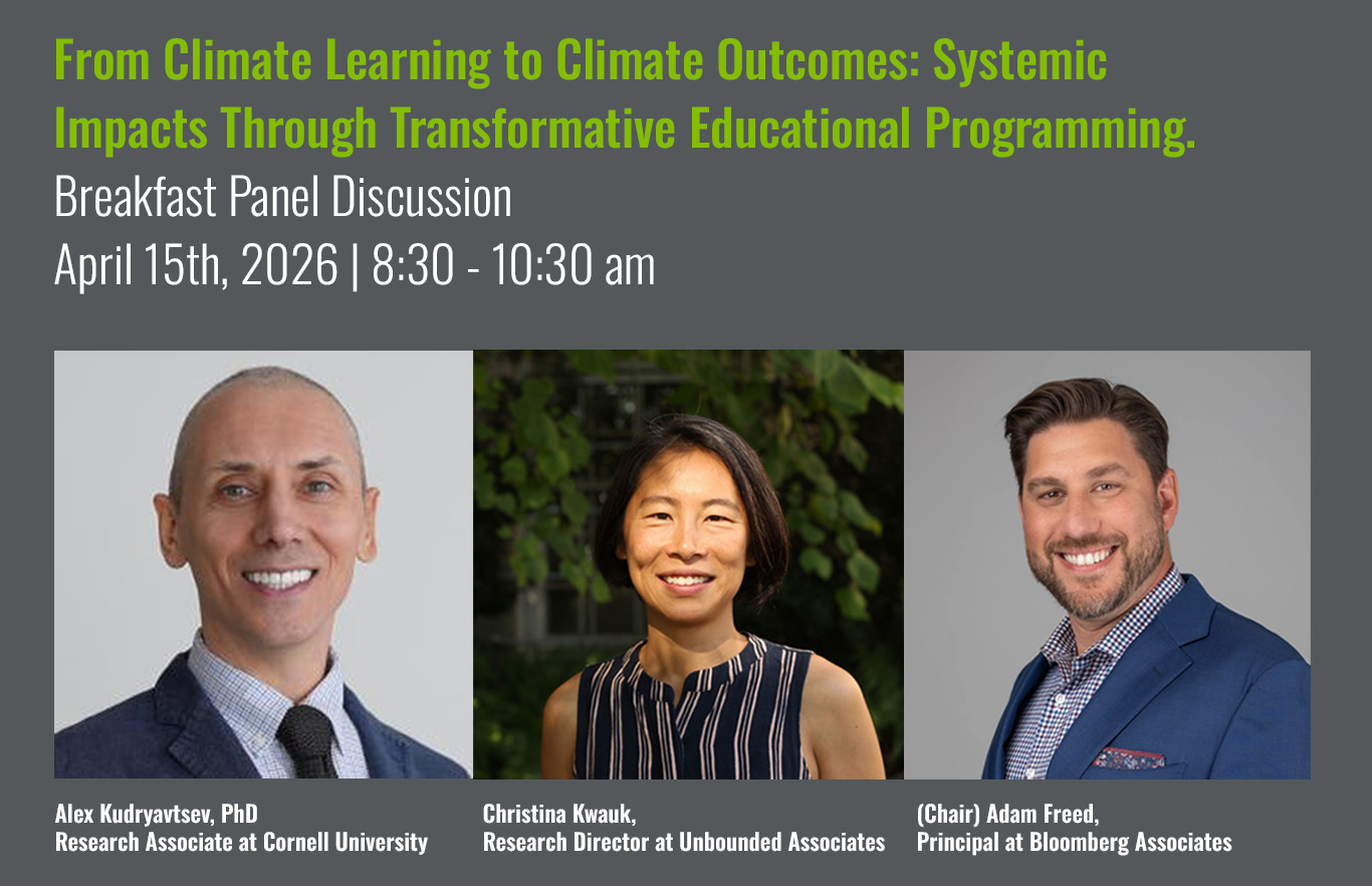 Banner for panel discussion